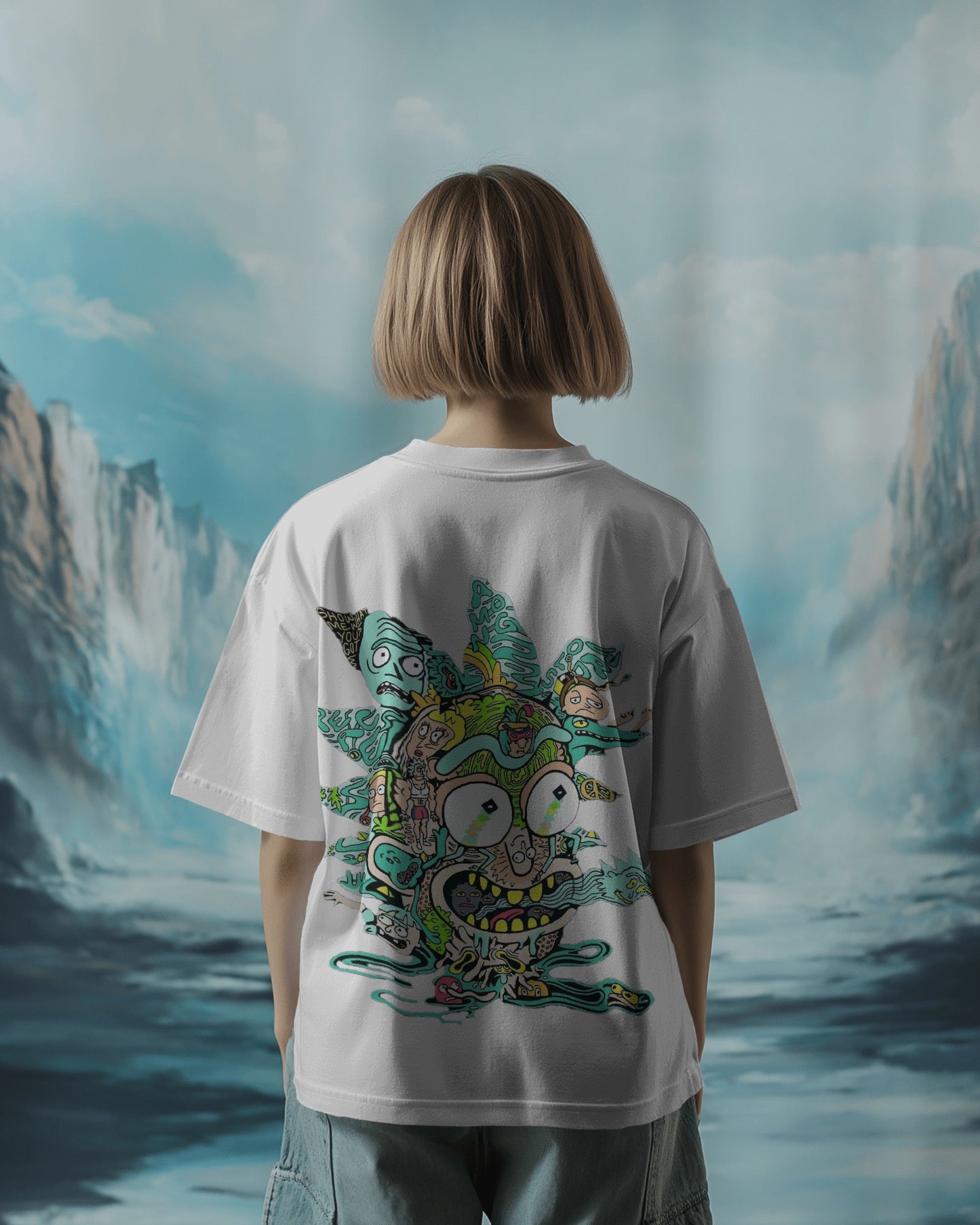 Rick & Morty Oversized T-Shirt