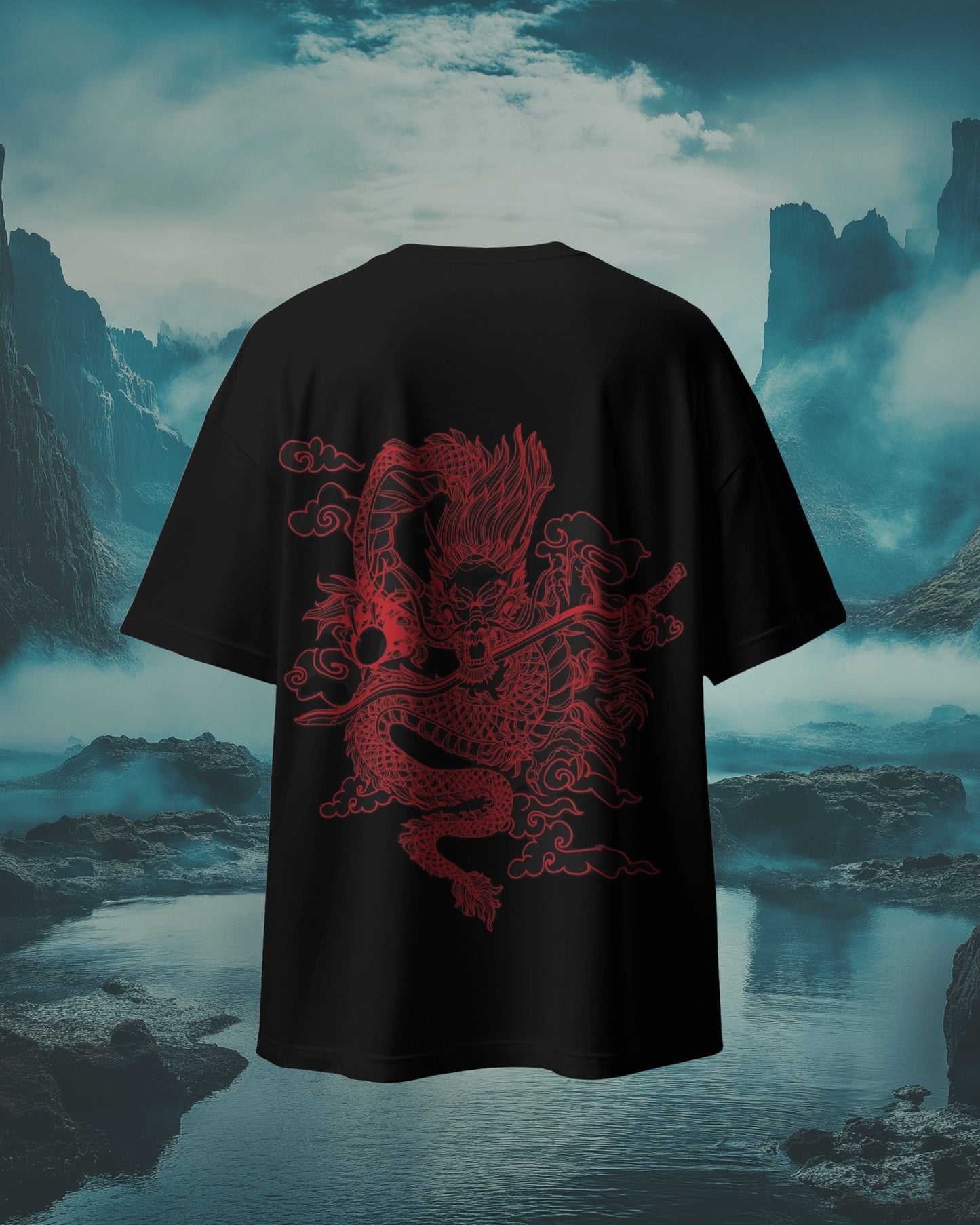 Dragon's Wrath Oversized Tee