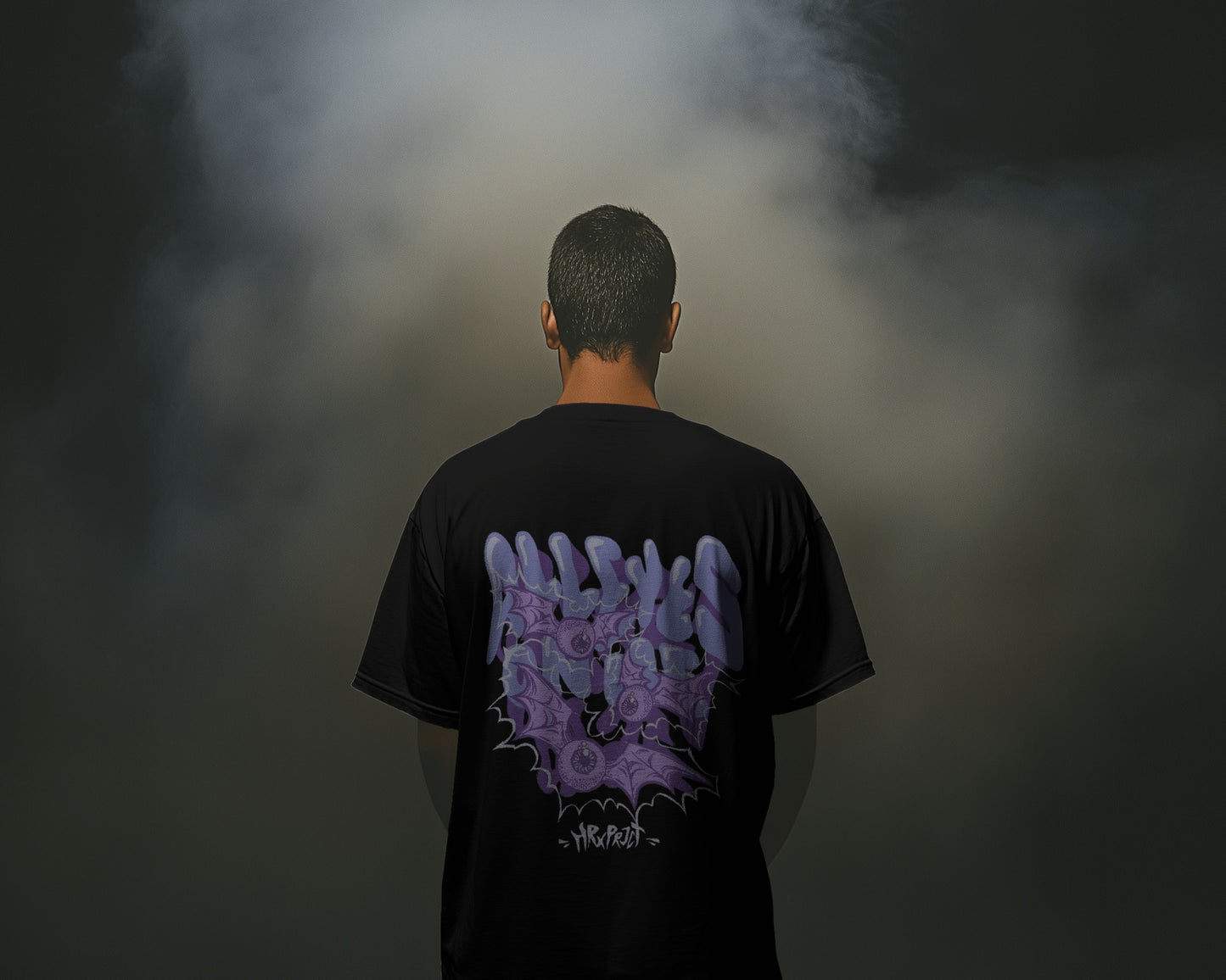 Violet Vibe Oversize Tee