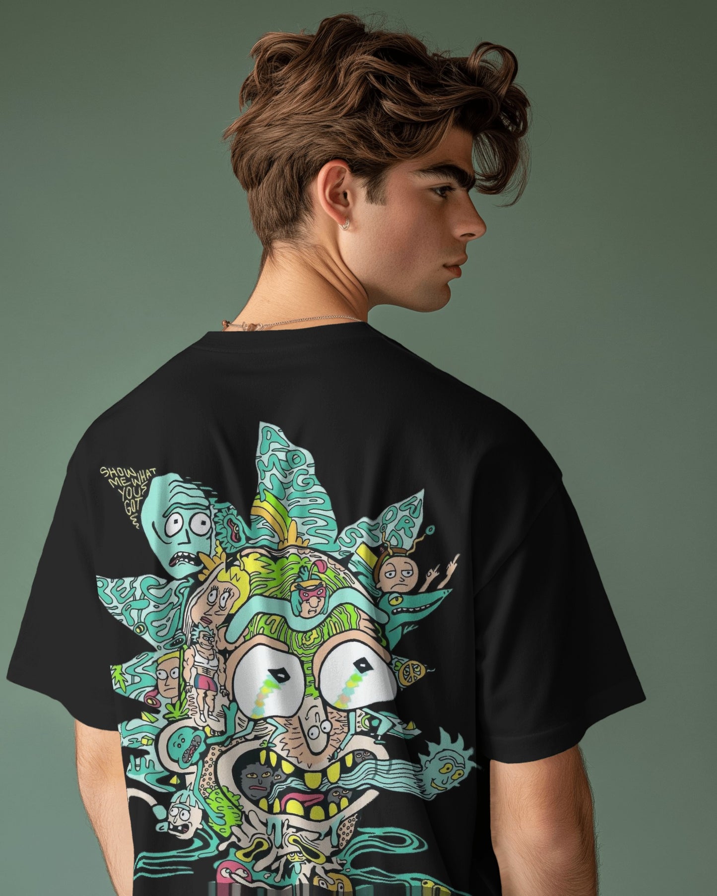 Rick & Morty Oversized T-Shirt